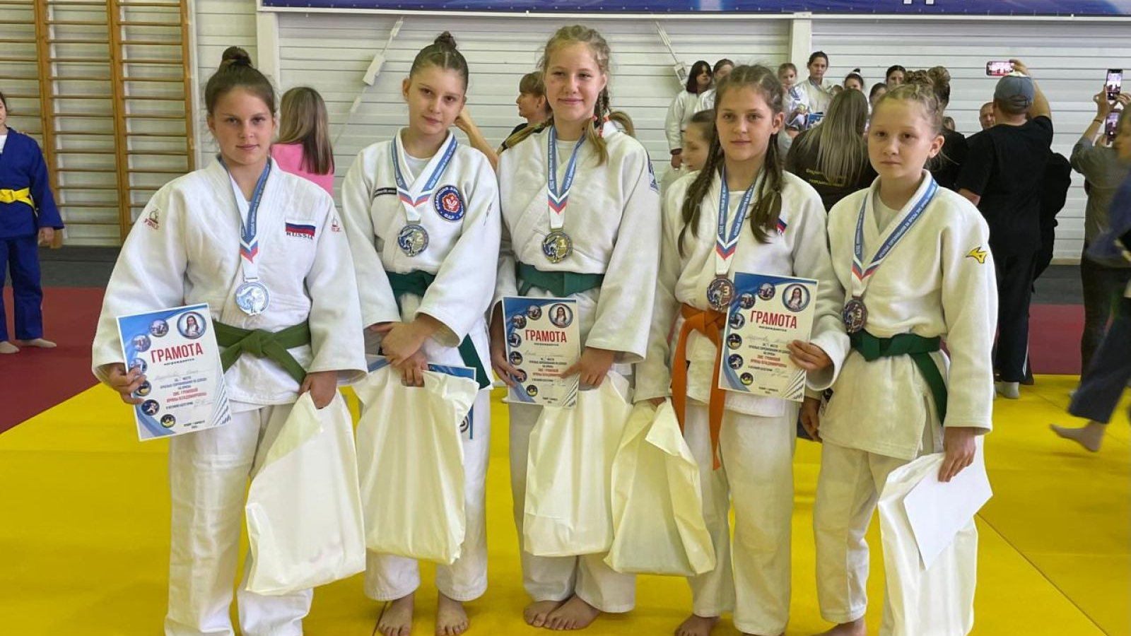 Обучающиеся спортивной школы «ЦСКА-Хакасия» завоевали медали краевых соревнований по дзюдо