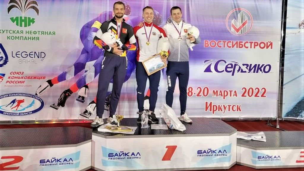 Армейские конькобежцы завоевали 4 награды различного достоинства на чемпионате России по многоборьям