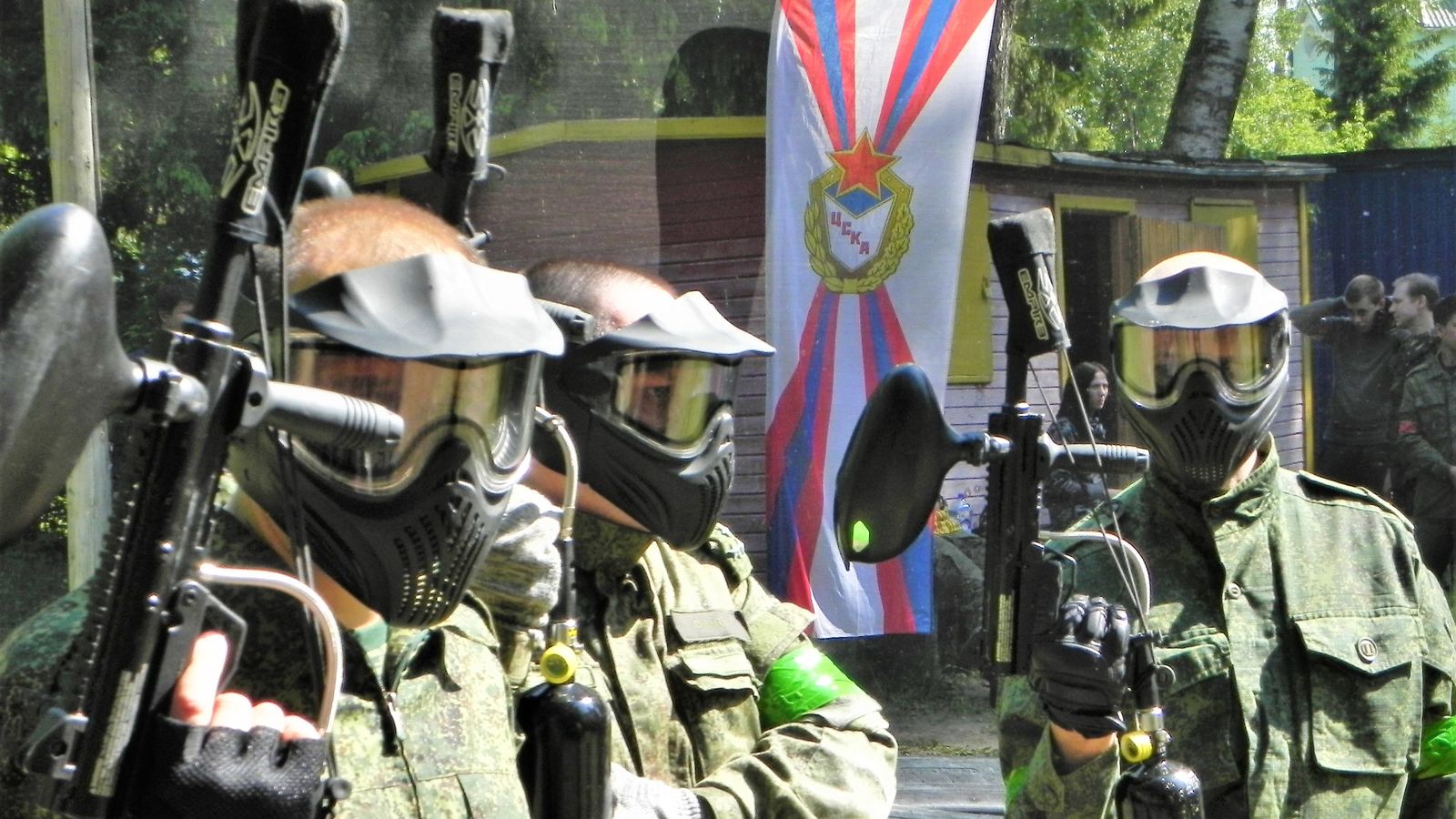 Команды ГУК МО РФ ДИО МО РФ и НЦ УЯО МО РФ – победители турнира по пейнтболу Спартакиады ЦОВУ МО РФ