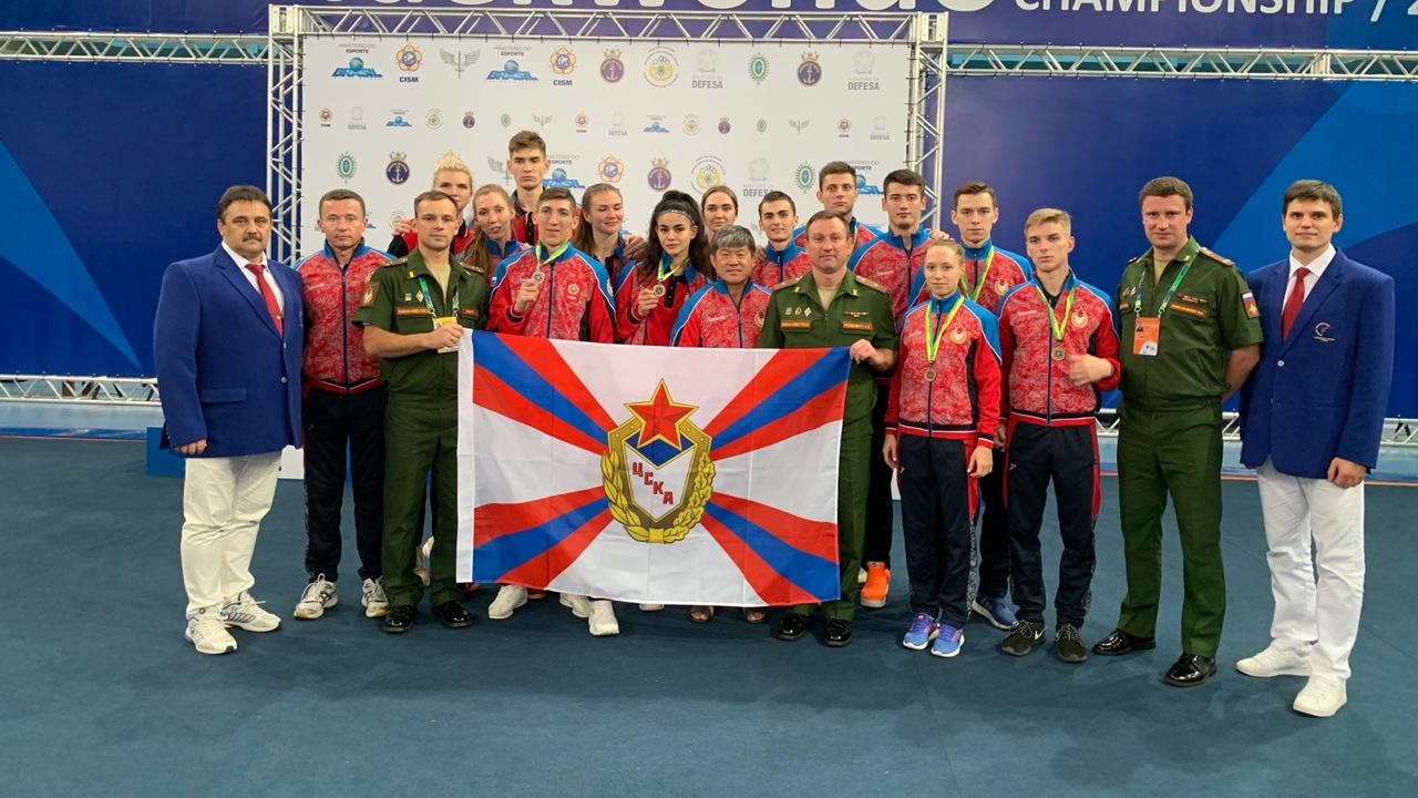 Две серебряные награды завоевали спортсмены ЦСКА в четвертый день чемпионата мира CISM по тхэквондо