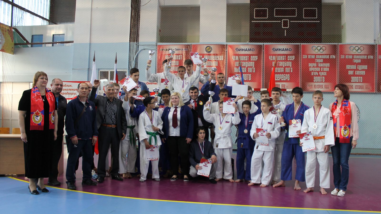 ЦСКА/г. Астрахань провели турнир по дзюдо посвященный 95-летию ЦСКА