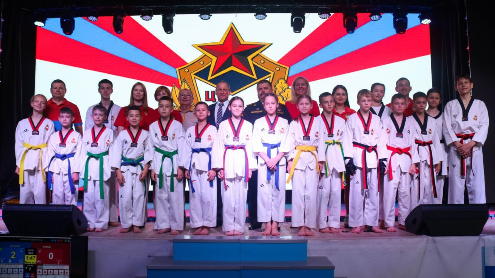 Прошло торжественное мероприятие, посвященное десятилетию со дня образования отделения спортивной школы Ростовского филиала ЦСКА