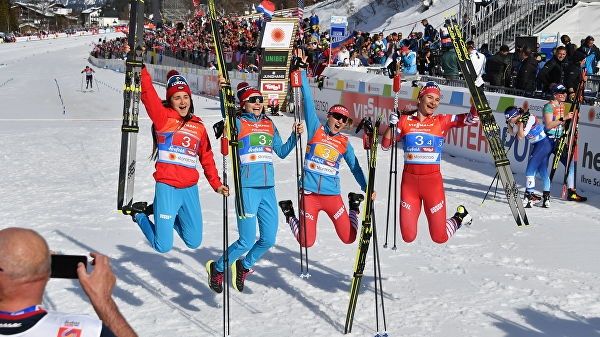 Армейская лыжница Юлия Белорукова – обладатель командной «бронзы» чемпионата мира