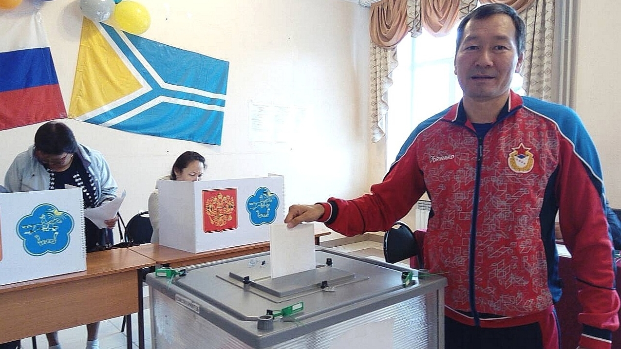 Армейцы из Тывы (ЦСКА/Самара) приняли участие в голосовании на выборах 8 сентября