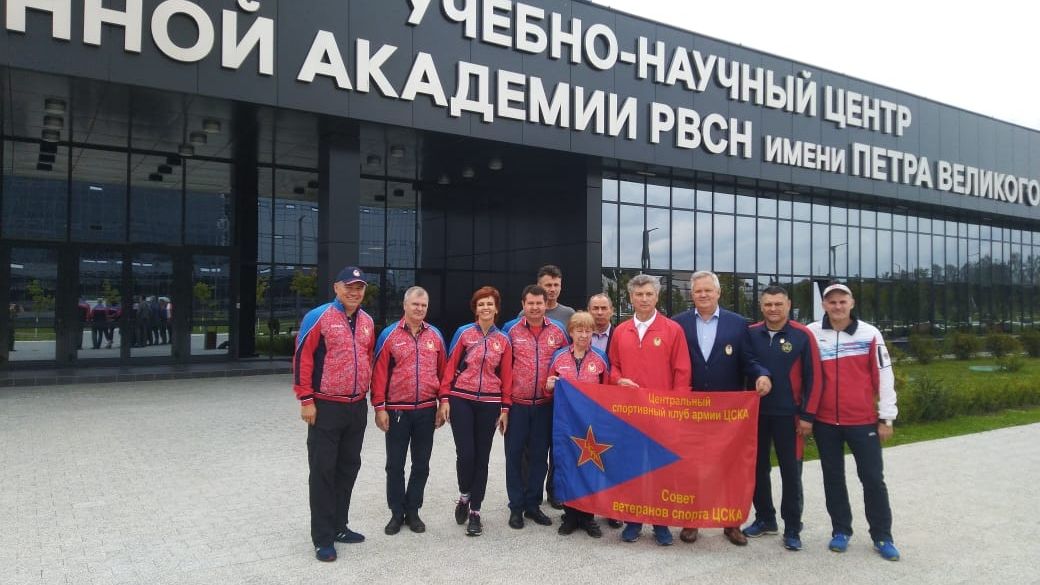 Ветераны спорта ЦСКА посетили Академию РВСН и Спортивный центр ЦСКА в городе Балашиха
