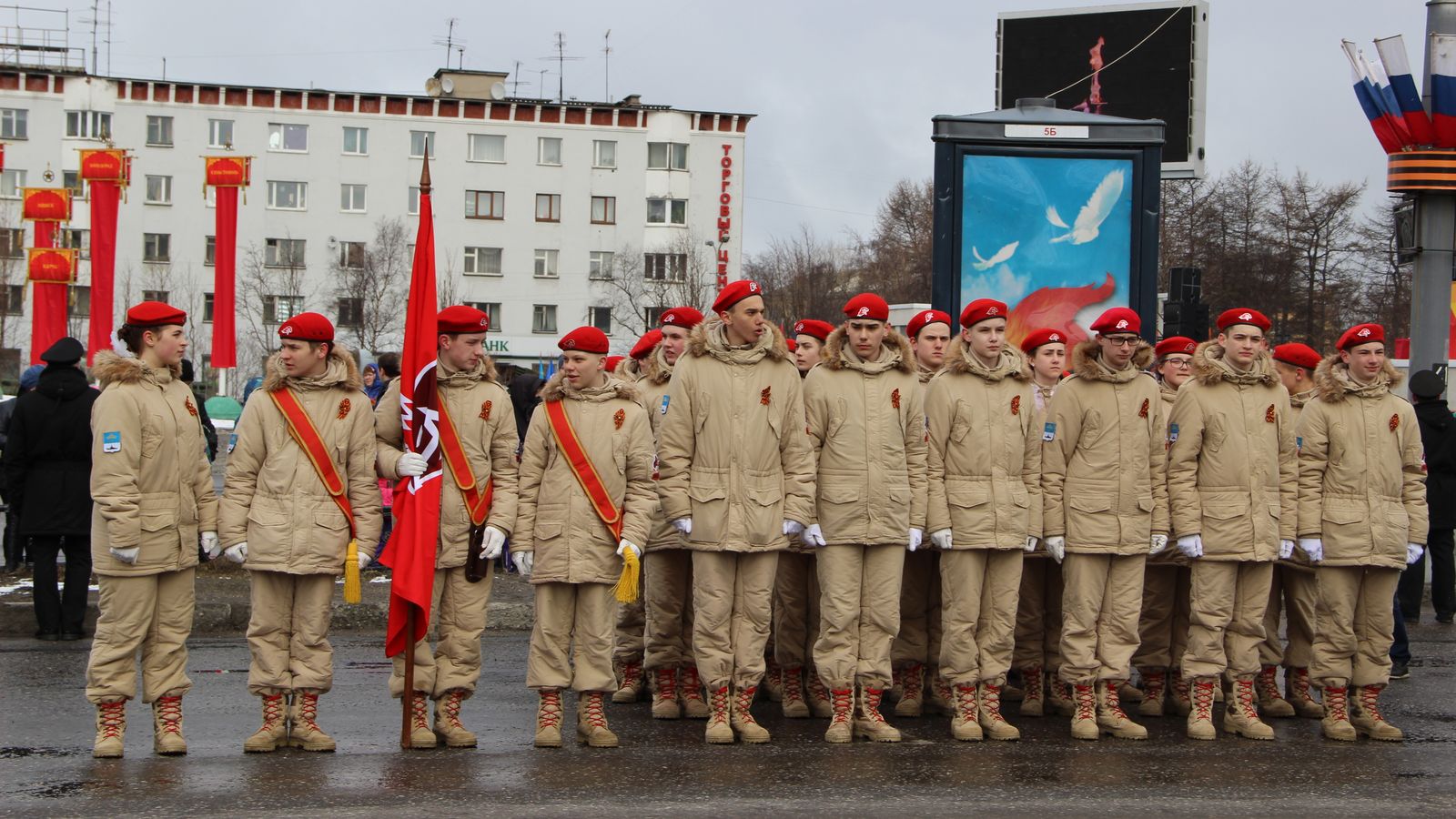 Юнармейцы ЦСКА/Североморск приняли участие в Параде Победы в Мурманске