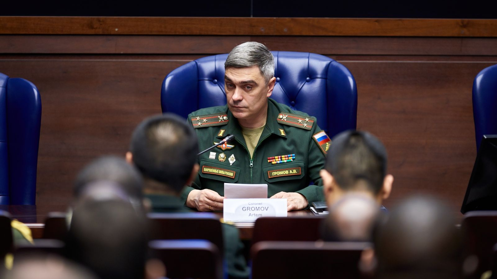 В НАЦИОНАЛЬНОМ ЦЕНТРЕ УПРАВЛЕНИЯ ОБОРОНОЙ ОБСУДИЛИ ПРЕДСТОЯЩИЕ ИГРЫ CISM