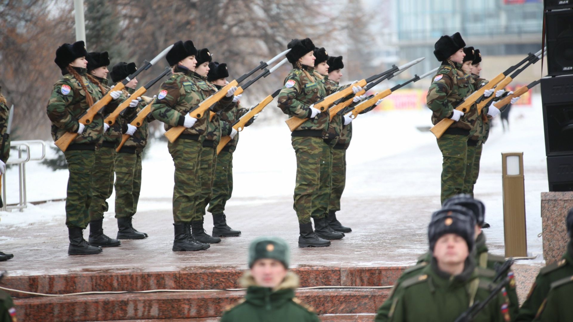 Юнармейцы ЦСКА/Самара приняли участие в торжествах посвященных 75-летию победы Красной армии в Сталинградской битве