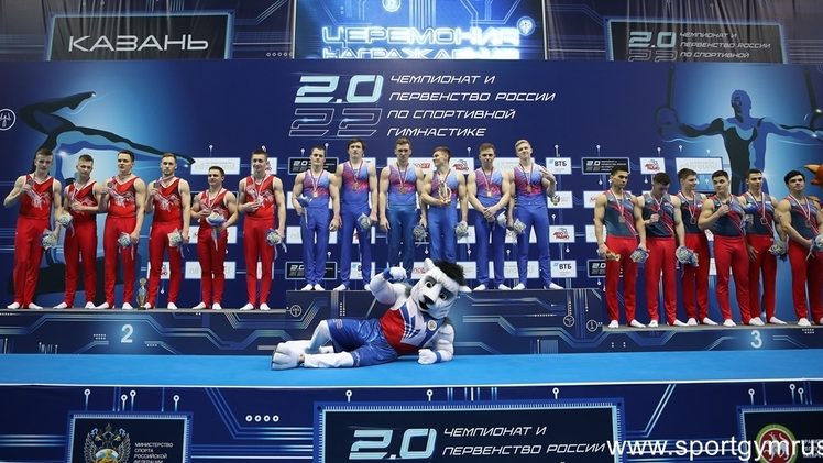 Гимнасты ЦСКА завоевали 6 наград на чемпионате России