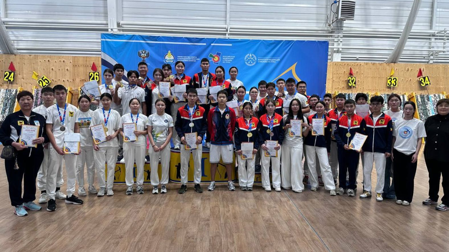 Хабаровские лучники завоевали 13 медалей на первенстве округа