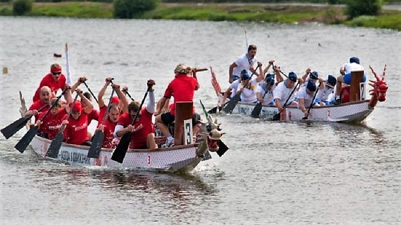 Каноистка ЦСКА Юлия Качалова завоевала три медали на ЧР по гребле на лодках «Дракон»