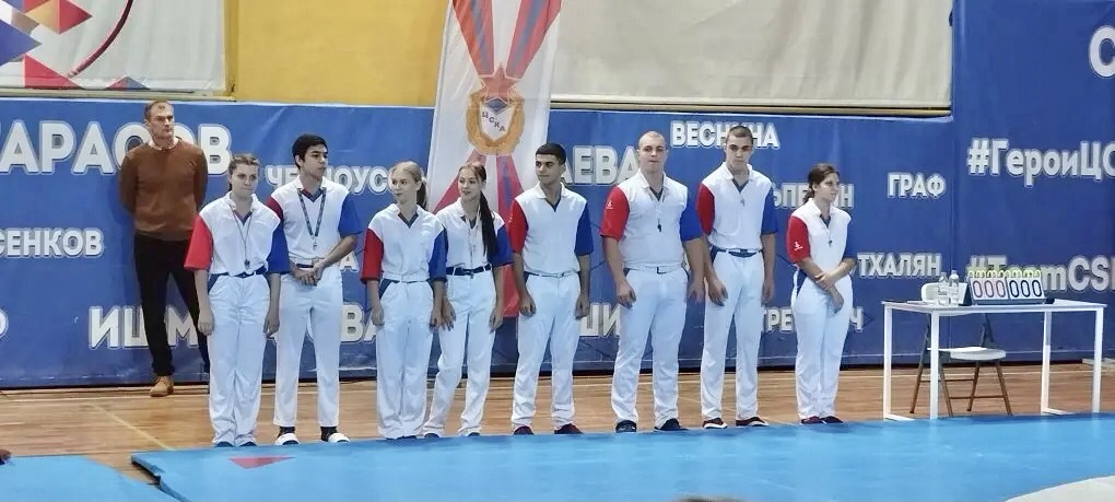 В спортивном центре города Одинцово прошли соревнования по самбо 