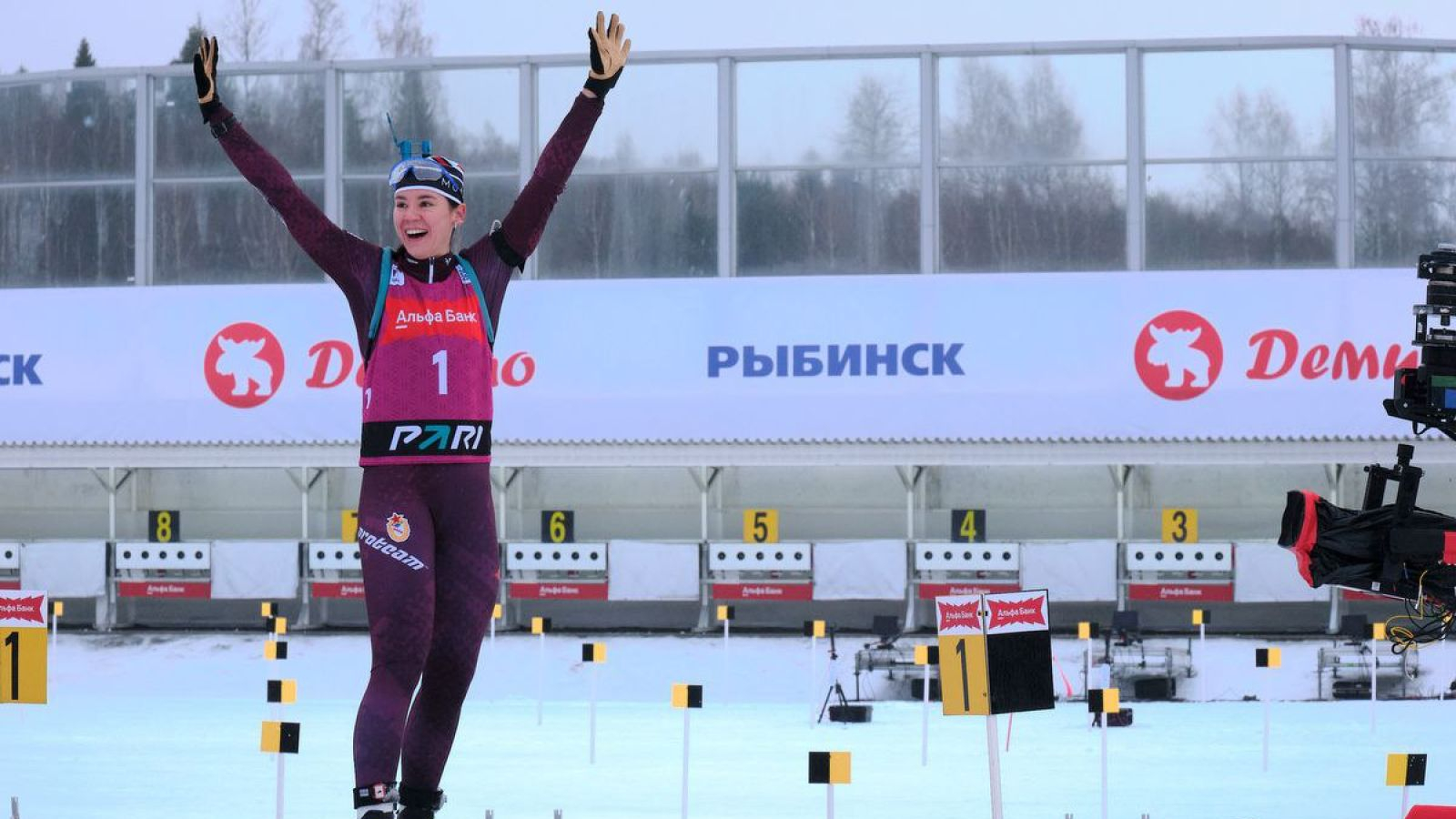 АНАСТАСИЯ ХАЛИЛИ ОДЕРЖАЛА ТРЕТЬЮ ПОБЕДУ НА IV ЭТАПЕ КУБКА СОДРУЖЕСТВА 2024/2025 ПО БИАТЛОНУ