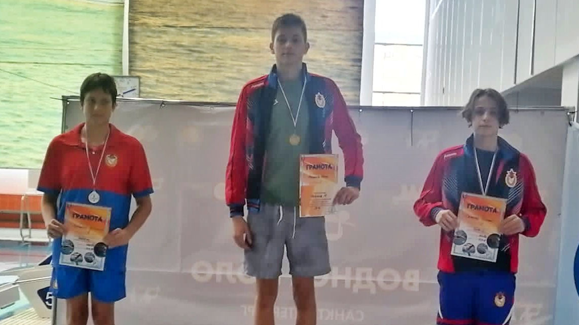 Россыпь медалей завоевали пловцы СШ (ОРК) филиала ЦСКА г. Санкт-Петербург на «Кубке Чемпионов 4 тур»