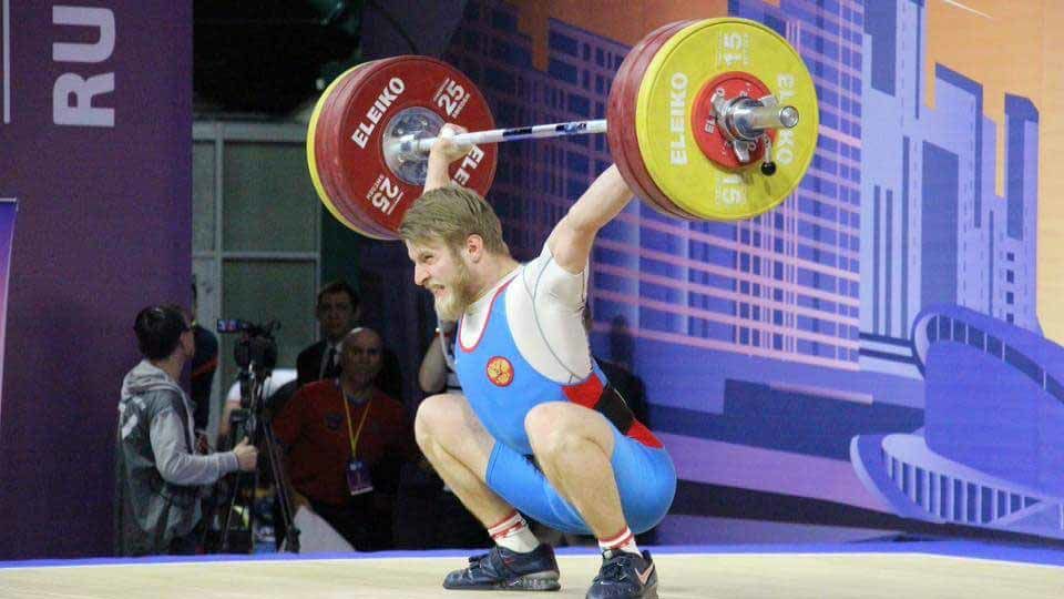Тяжелоатлет ЦСКА Виктор Гетц завоевал олимпийскую лицензию