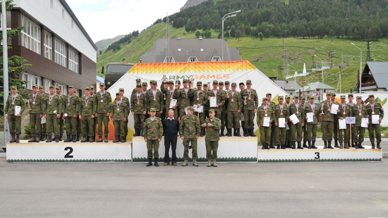 Команда ГУ ГШ-1 стала победителем конкурса «Эльбрусское кольцо»