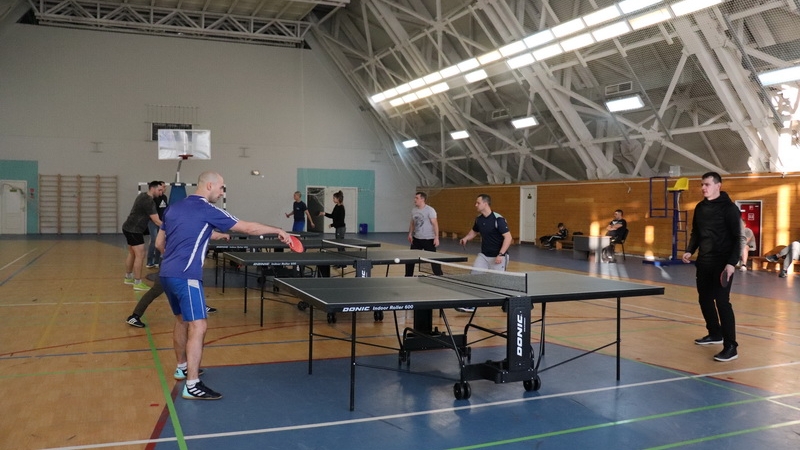 В СК «Океан» (г. Вилючинск) филиала ФАУ МО РФ ЦСКА (СКА г. Хабаровск) прошли соревнования по настольному теннису среди военнослужащих