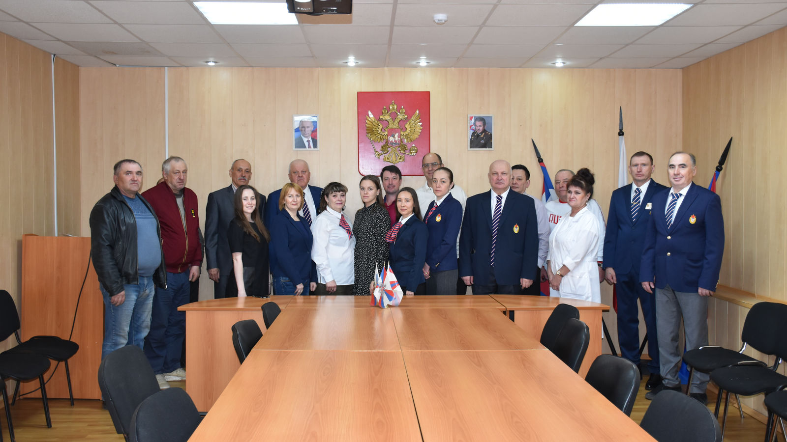 В спортивных центрах и комплексах филиала ЦСКА/Хабаровск прошли торжественные собрания и построения в честь 100-летия ЦСКА