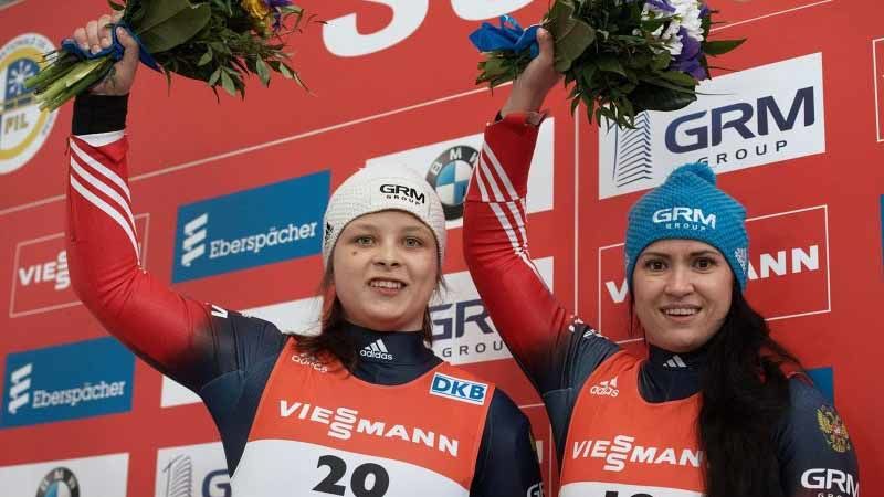 Армейские саночники принесли три медали сборной России