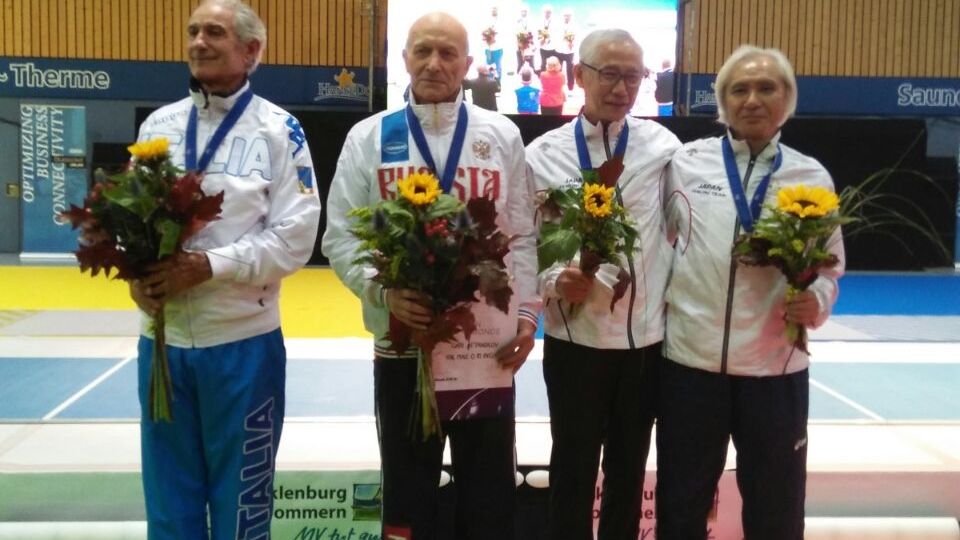 Гари Афтандилов (ЦСКА) завоевал золото на чемпионате мира по фехтованию среди ветеранов