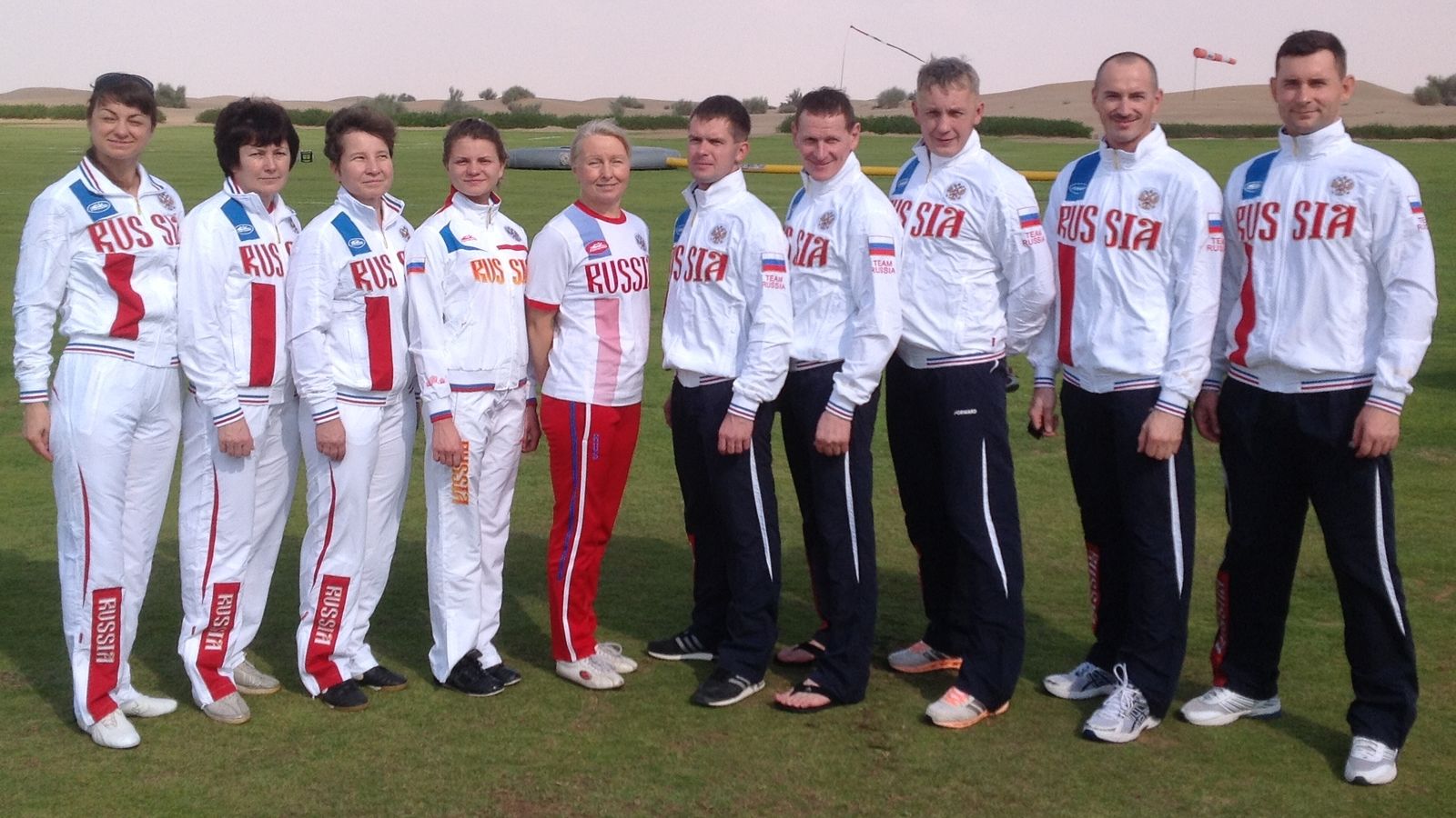 Подготовка парашютистов ЦСКА в пустыне