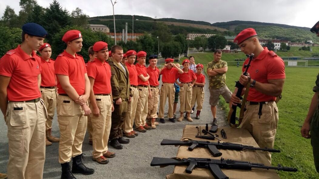 20 юнармейцев ЦСКА/Хабаровск  приобщились к военному делу
