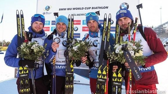 Биатлонисты ЦСКА – бронзовые призеры этапа Кубка мира в эстафете