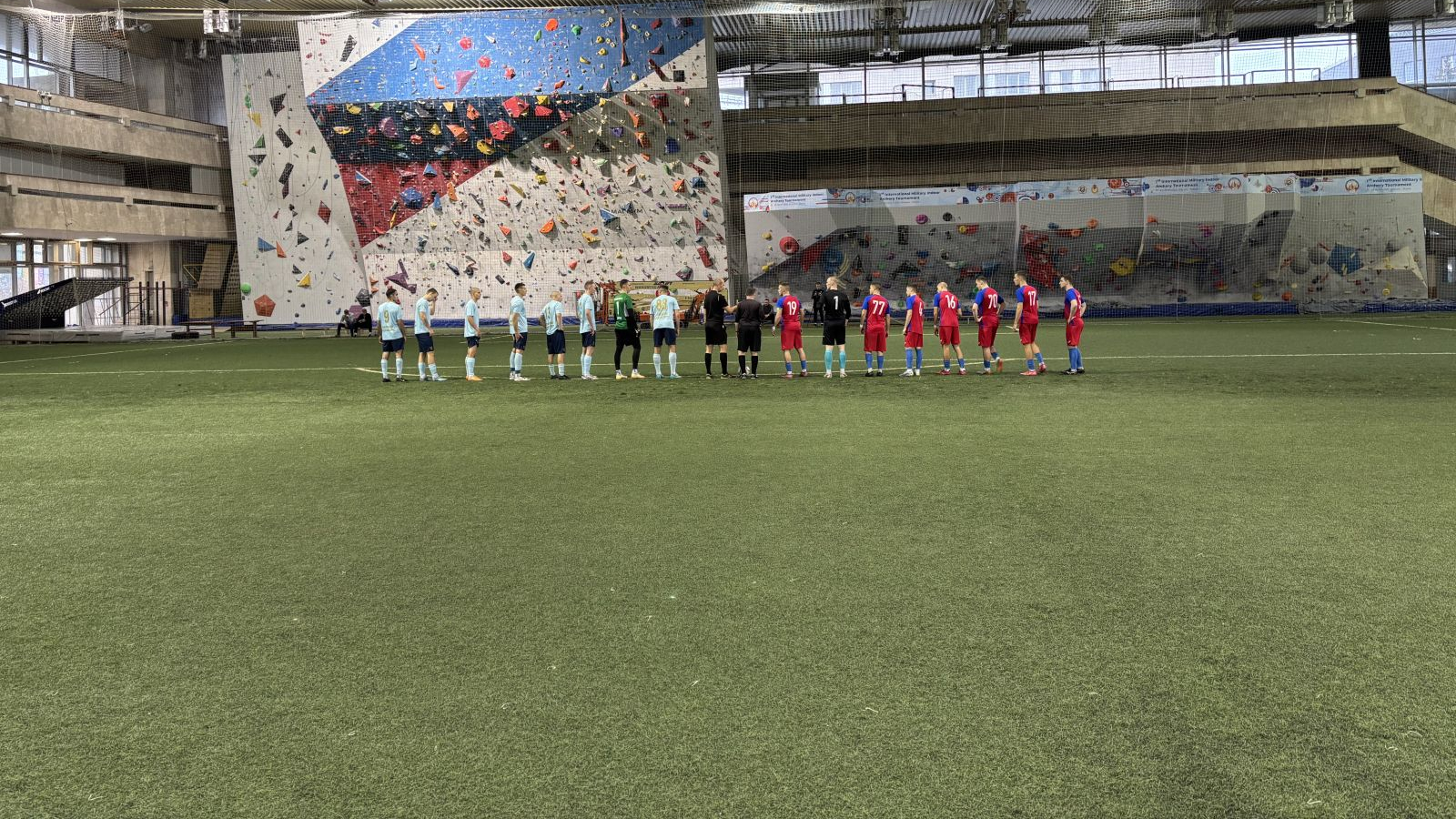 В Москве проходит Кубок ВС РФ по футболу (мини-футбол 8х8)