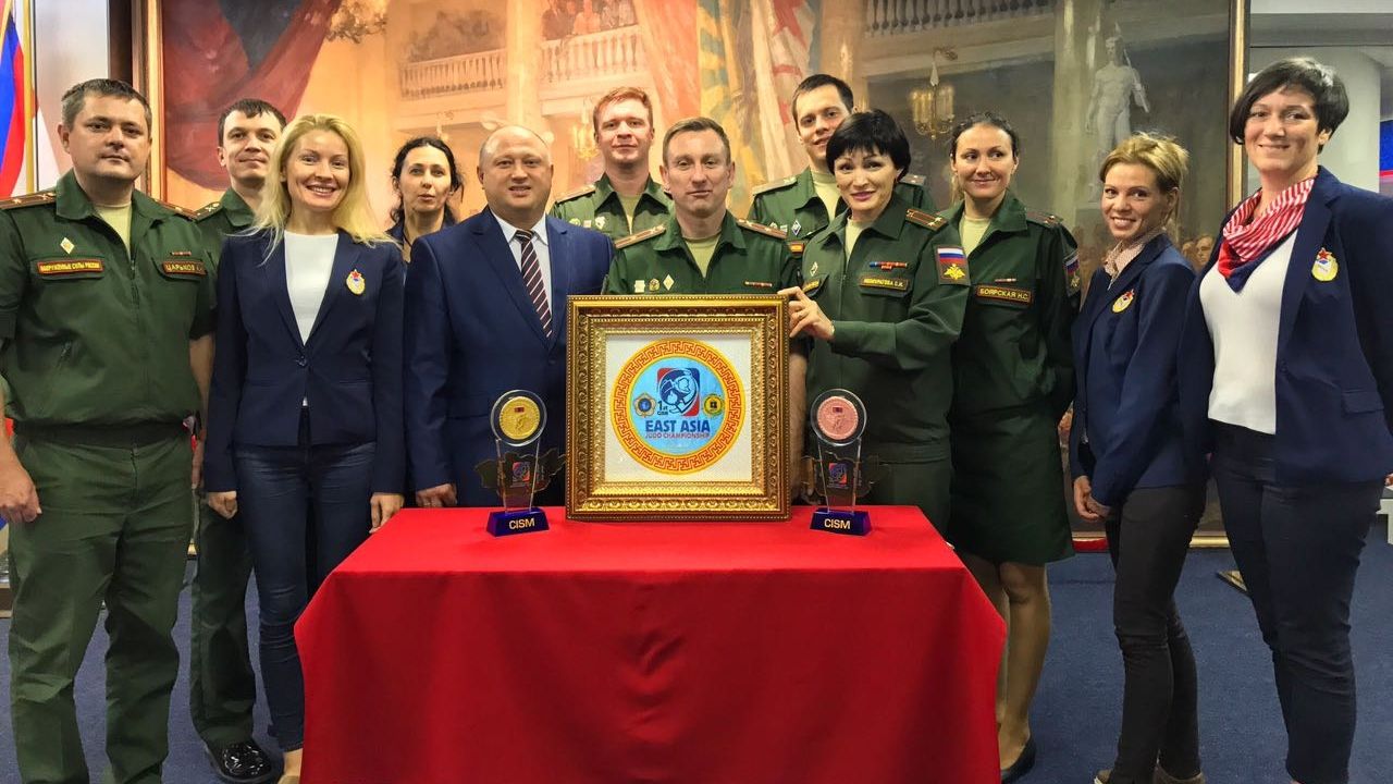 Кубки первого Восточного турнира CISM по дзюдо были переданы в Музей ЦСКА