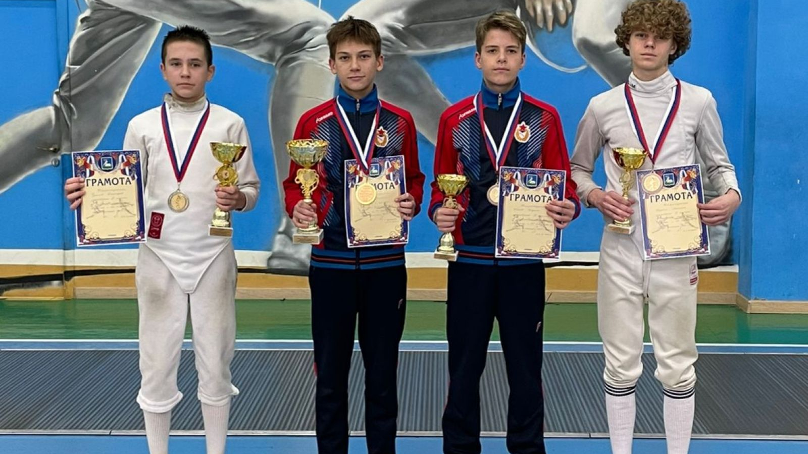 Спортсмены ЦСКА приняли участие в турнире Московской области по фехтованию