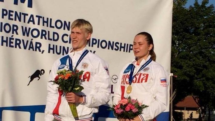 Пятиборка ЦСКА Ксения Фральцова завоевала «серебро» в смешанной эстафете на студенческом чемпионате мира