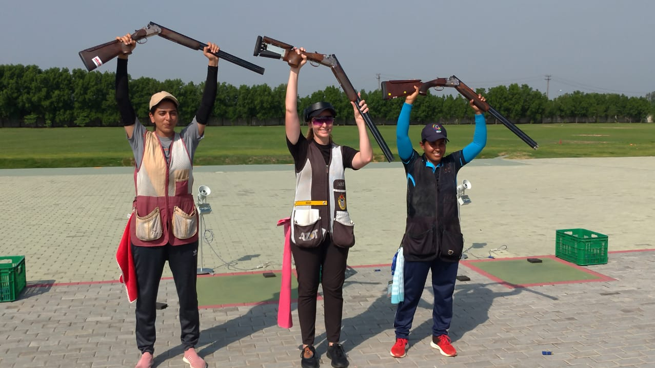 Два «золота» в личных соревнованиях в трапе на чемпионате мира CISM по стендовой стрельбе