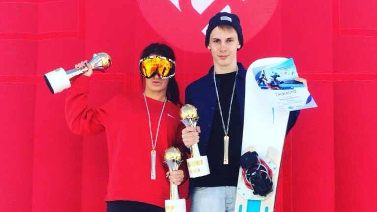 Рядовой спортроты ЦСКА/Самара Максим Рогозин выиграл общий зачет Кубка России по сноуборду