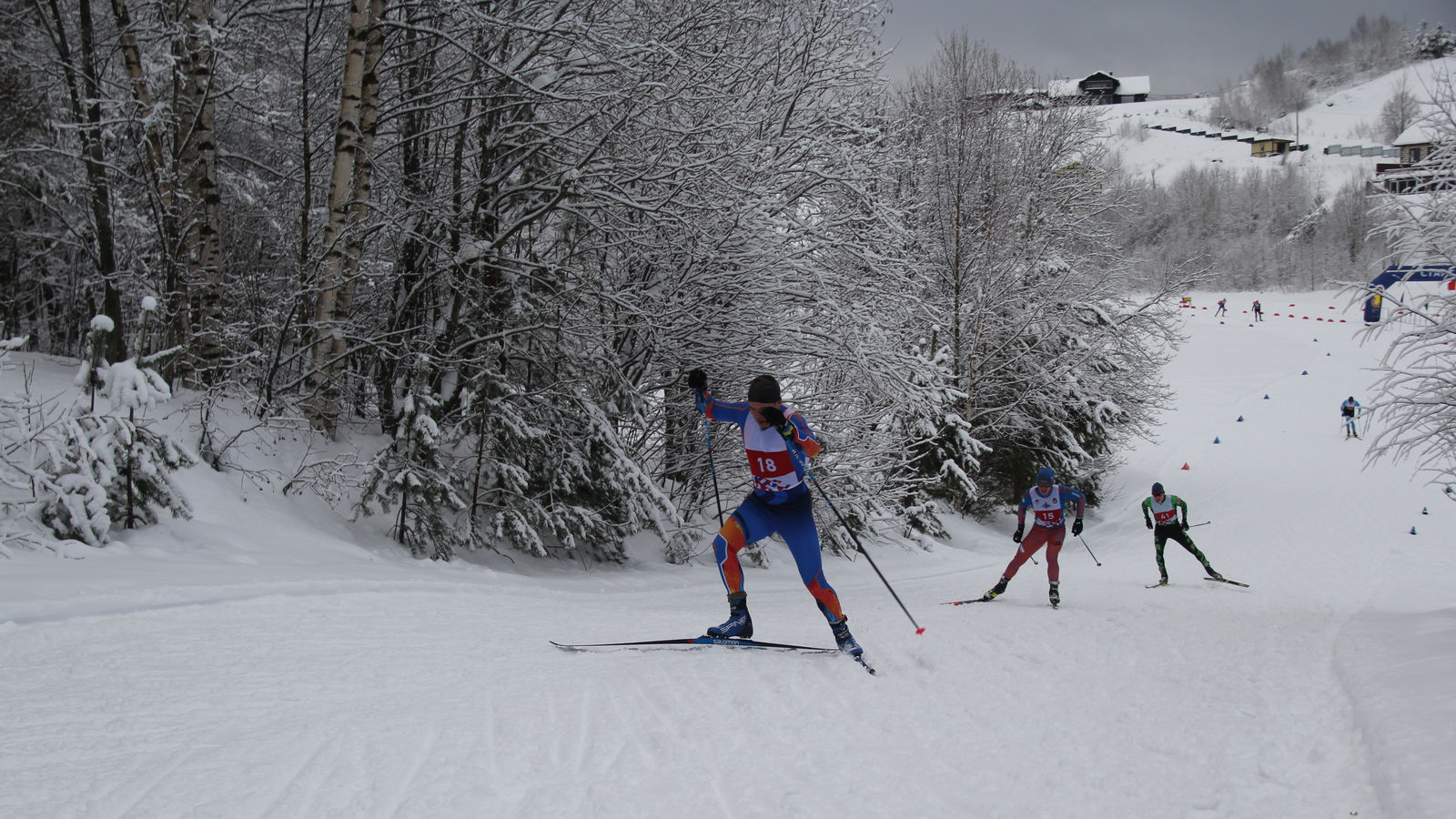 В Токсово подвели итоги первого дня чемпионата ВС РФ по лыжным гонкам