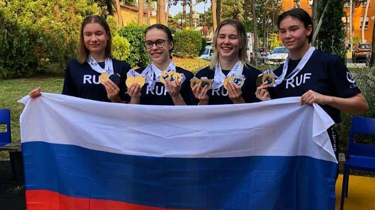 Победа в эстафете и «бронза» в личном заплыве – итог выступления воспитанницы Санкт-Петербургского филиала армейского Клуба на Первенстве мира по подводному спорту