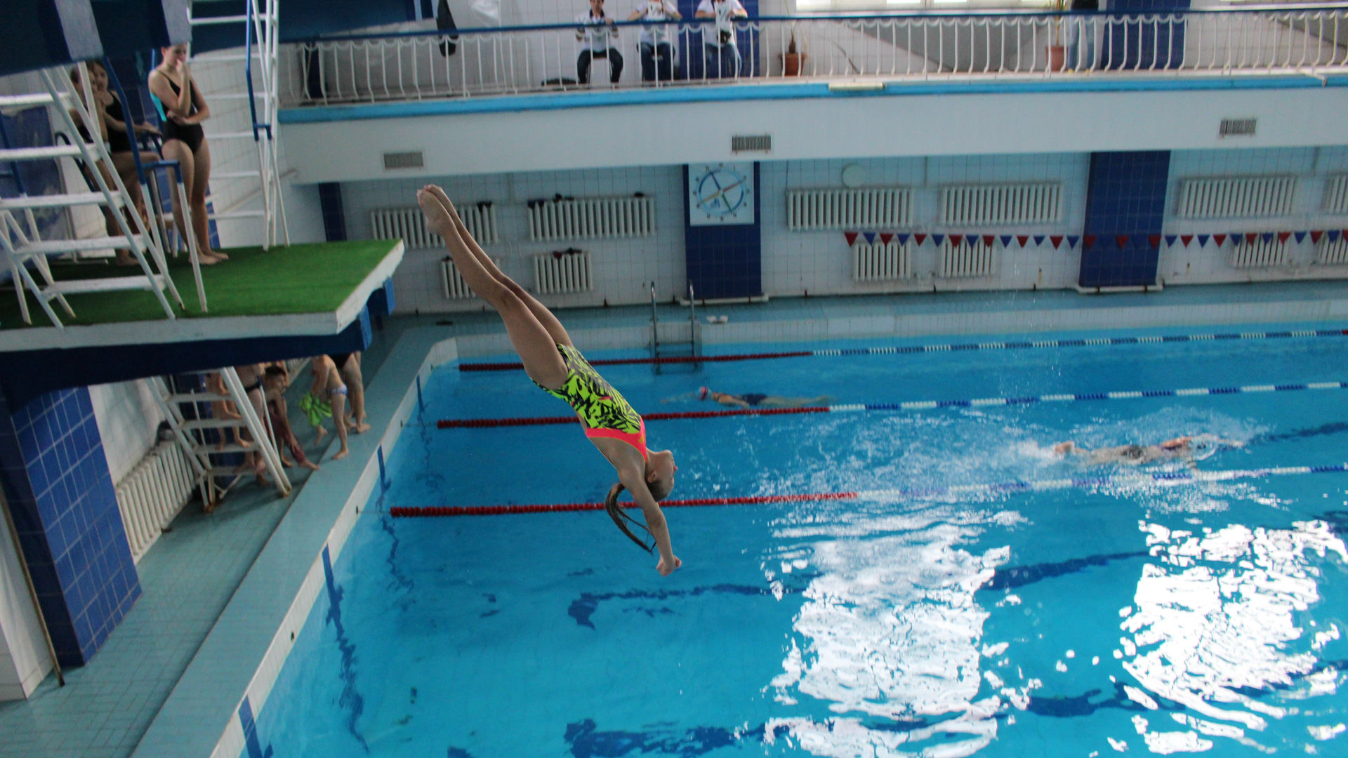 СК (плавательный) филиала ЦСКА (г. Севастополь) принял Первенство города по прыжкам в воду