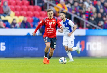 Иван Обляков в 200-й раз вышел в стартовом составе ПФК ЦСКА в РПЛ