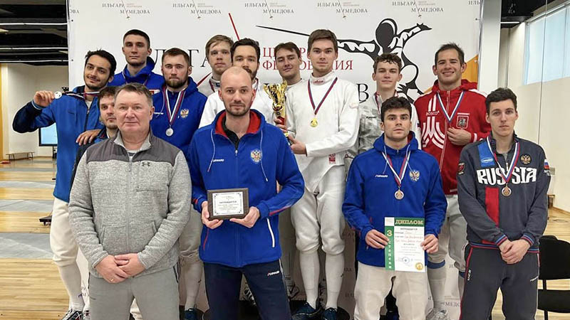 Одно «золото» три «серебра» и четыре «бронзы» – результата армейских шпажистов на Всероссийских соревнованиях