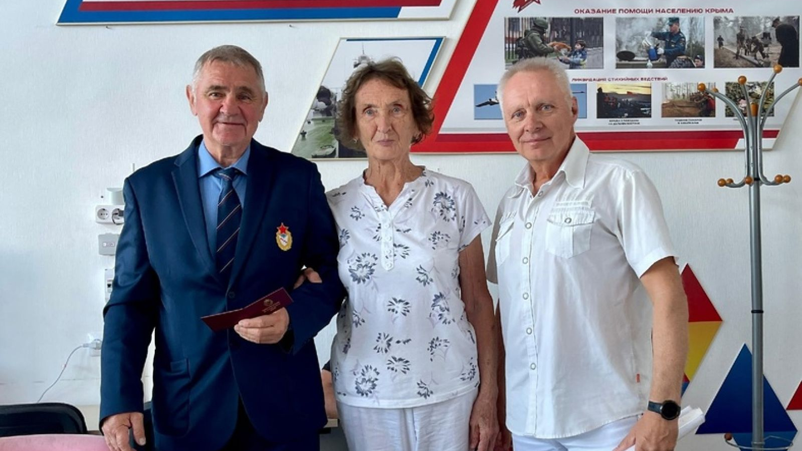 10 человек стали членами ветеранской организации ЦСКА/Севастополь