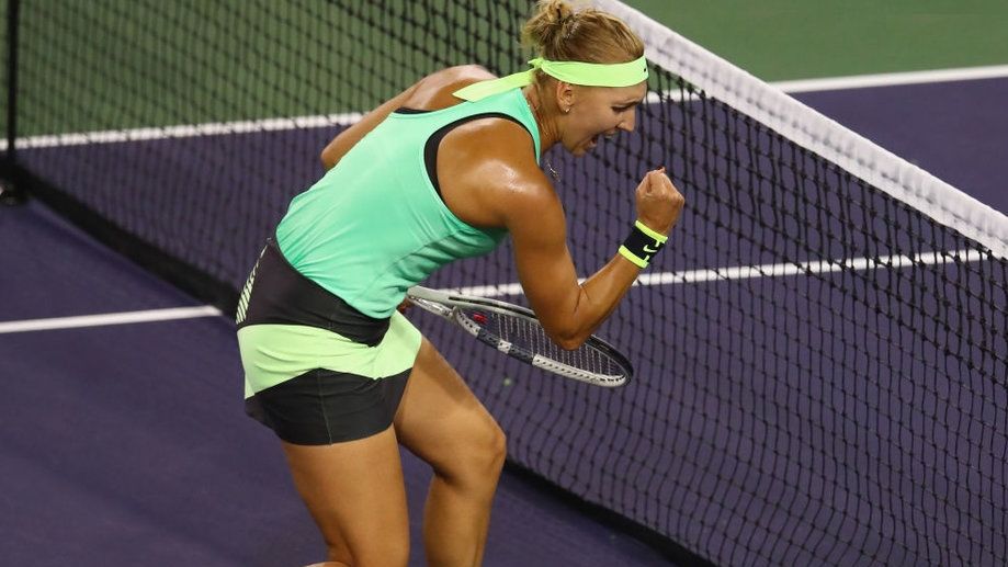 Елена Веснина (ЦСКА) победила Винус Уильямс и вышла в полуфинал турнира в Индиан-Уэллсе