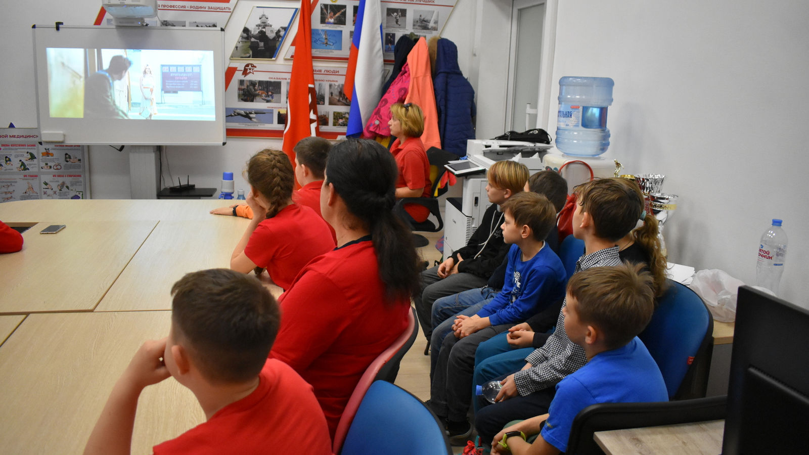 Коллективу севастопольского филиала ЦСКА был показан фильм «Небо» о событиях в Сирии 2015 года