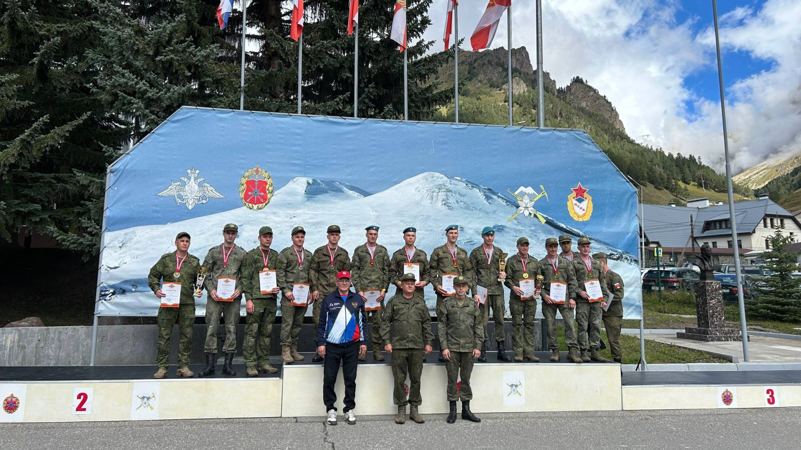 Команда ВДВ выиграла чемпионат Вооруженных Сил РФ по горному троеборью