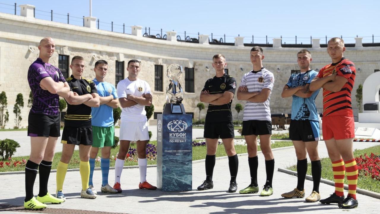 На Константиновской батарее прошло открытие Кубка Главнокомандующего Военно-Морским Флотом по регби-7