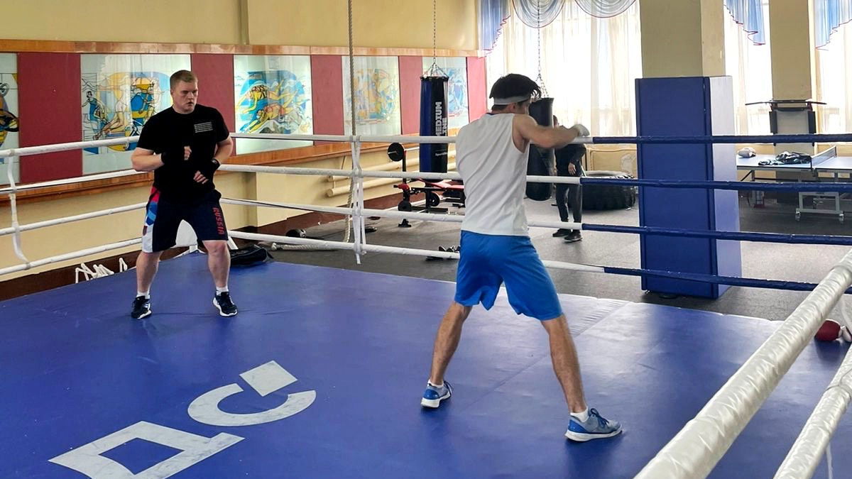 На базе СК «Токсово» филиала ЦСКА/Санкт-Петербург проходят сборы армейских боксеров