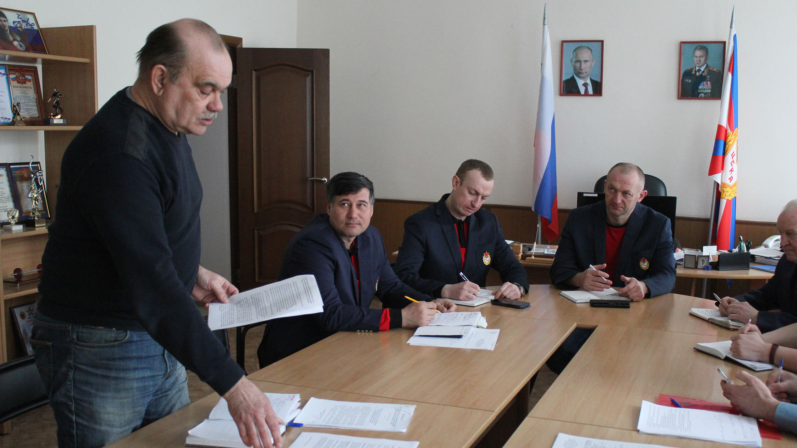 В филиале ЦСКА/Смоленск прошло занятие по технике безопасности