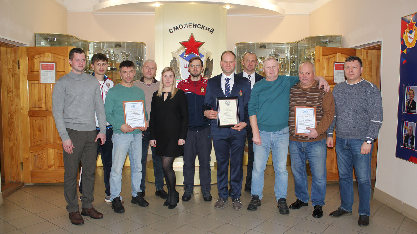 Кузница здоровья рекордов и спортивных традиций. Филиал ЦСКА (СКА г. Смоленск) отметил 44-ю годовщину со дня основания