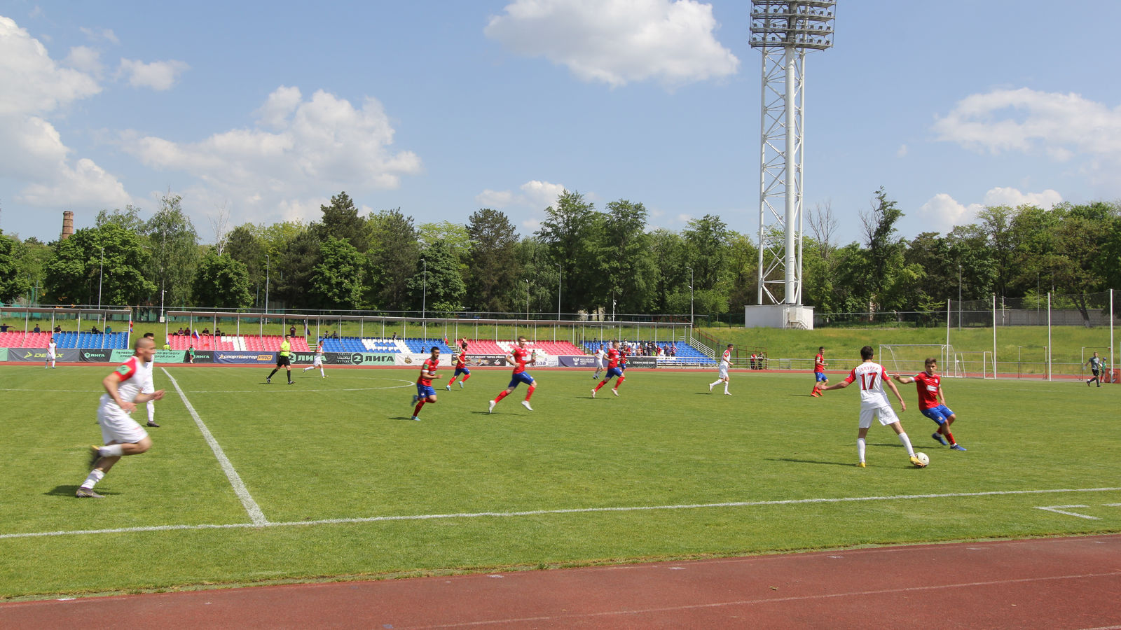 На футбольно-легкоатлетическом стадионе филиала ЦСКА (СКА г. Ростов-на-Дону) завершилось Первенство России по футболу среди команд 2 лиги