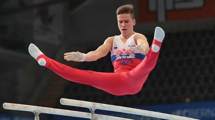 Гимнаст ЦСКА Андрей Маколов выиграл «серебро» первенства Европы