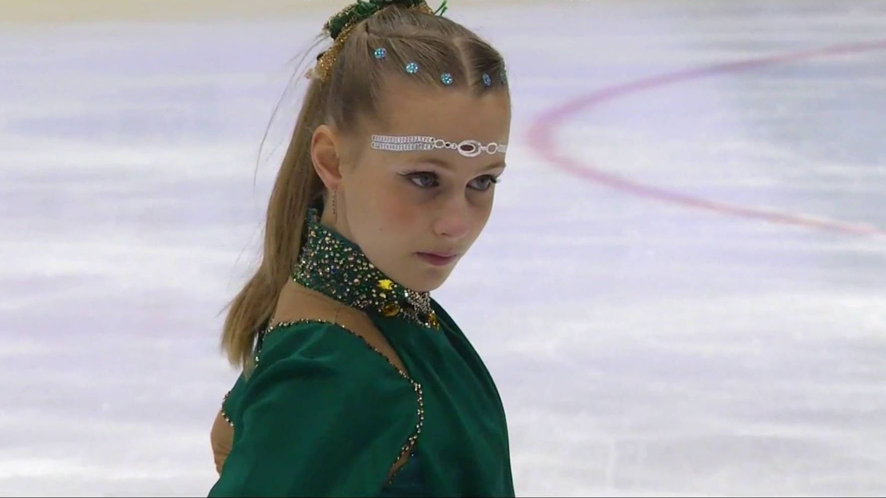 Фигуристка ЦСКА Валерия Михайлова - вторая после короткой программы на первом этапе Кубка России