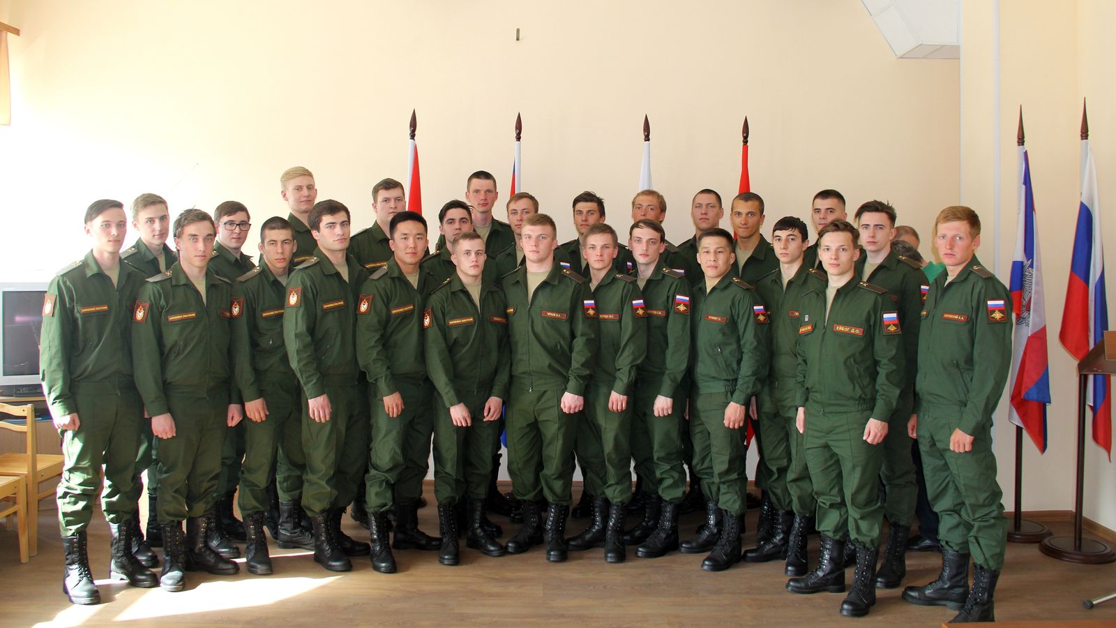 В Санкт-Петербурге прошла церемония увольнения в запас военнослужащих спортивной роты ЦСКА